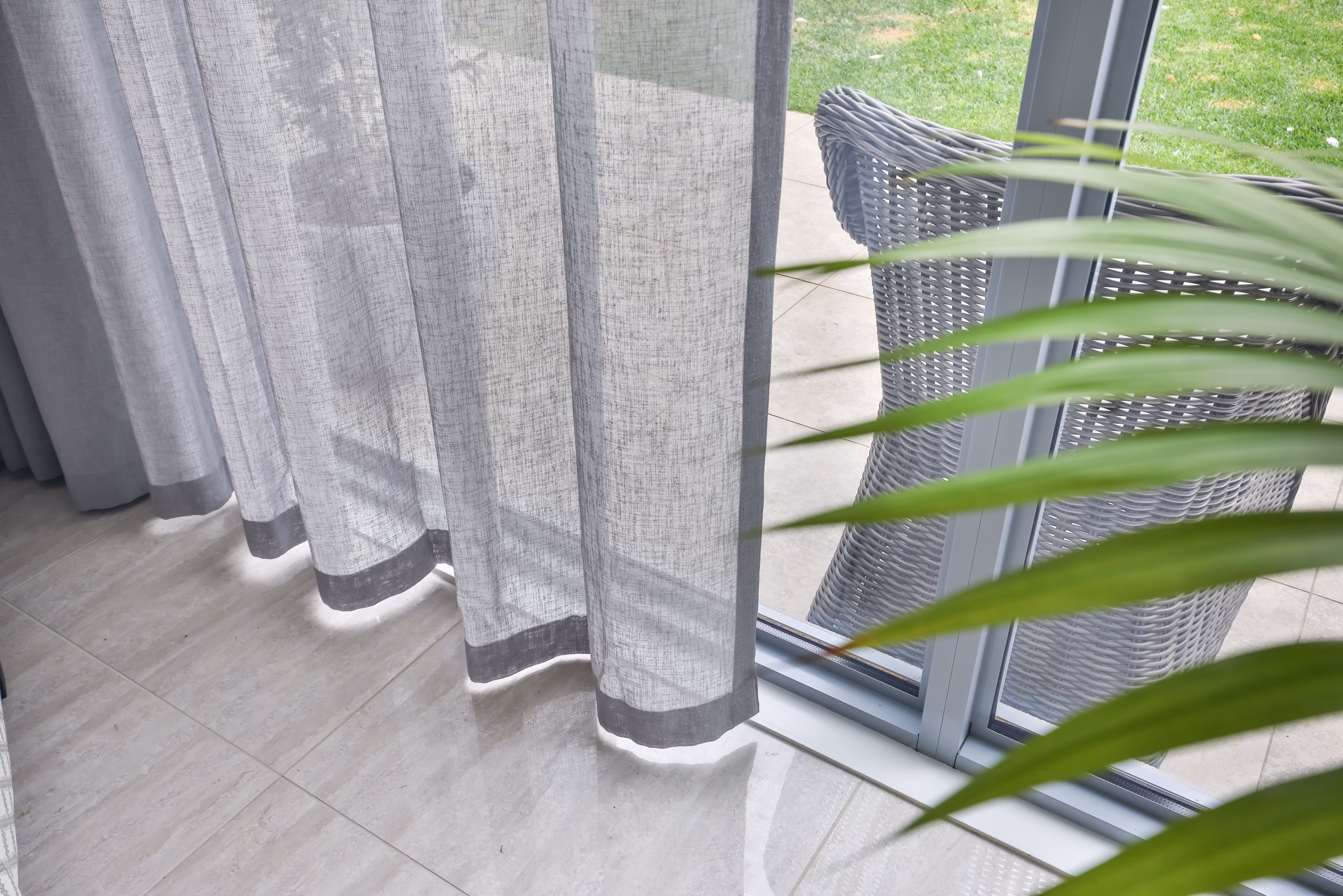 Sheer and block out curtains